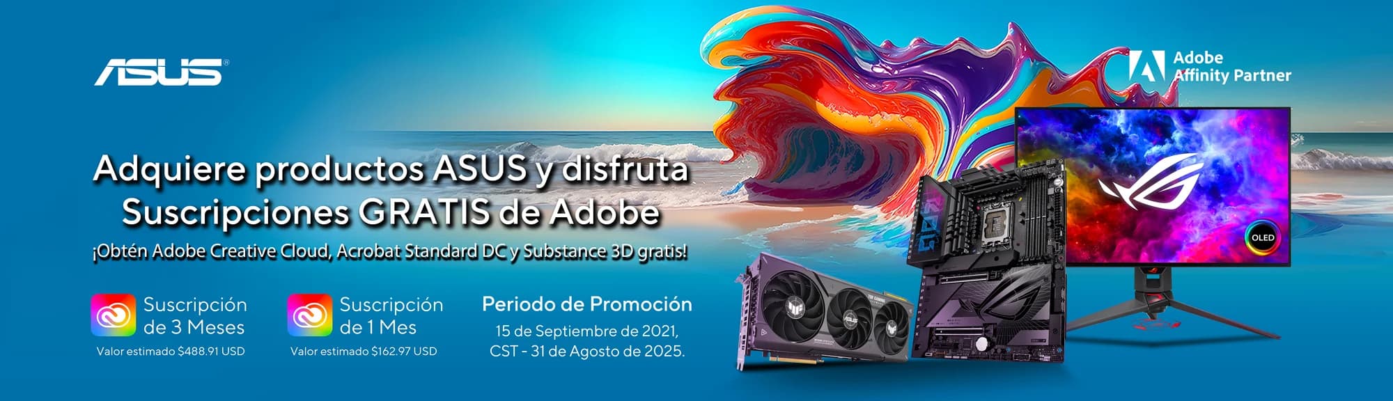 Banner asus portafolio de adobe