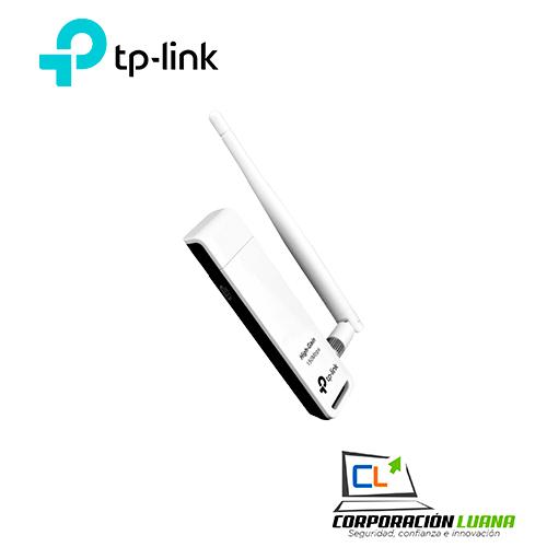 ADAPTADOR USB INALAMBRICO TP-LINK ( TL-WN722N ) 150MBPS