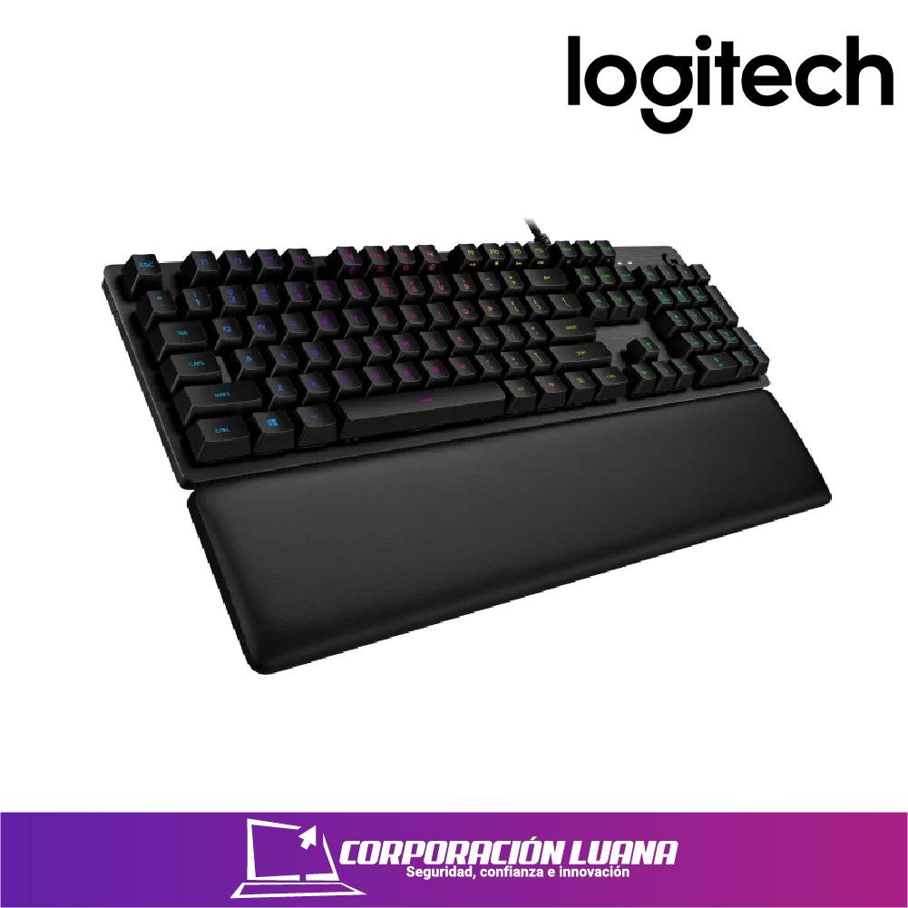 TECLADO LOGITECH G513 CARBON ( 920-009322 ) GAMING | MECANICO | SWITCH BROWN | LED- RGB
