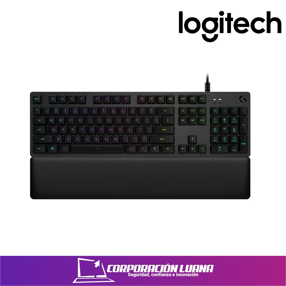 TECLADO LOGITECH G513 CARBON ( 920-009322 ) GAMING | MECANICO | SWITCH BROWN | LED- RGB