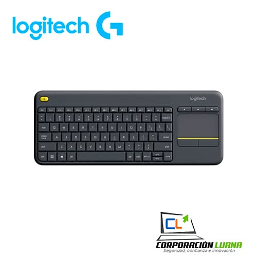 Imagen de TECLADO INALAMBRICO LOGITECH K400 PLUS TV ( 920-007123 ) TOUCHPAD                                                                                     