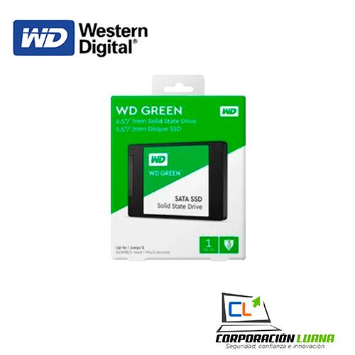 SSD SATA WESTERN DIGITAL 1TB ( WDS100T2G0A-00JH30 ) VERDE