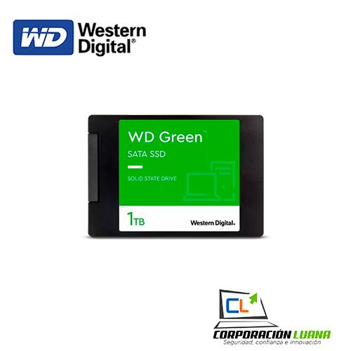 SSD SATA WESTERN DIGITAL 1TB ( WDS100T2G0A-00JH30 ) VERDE