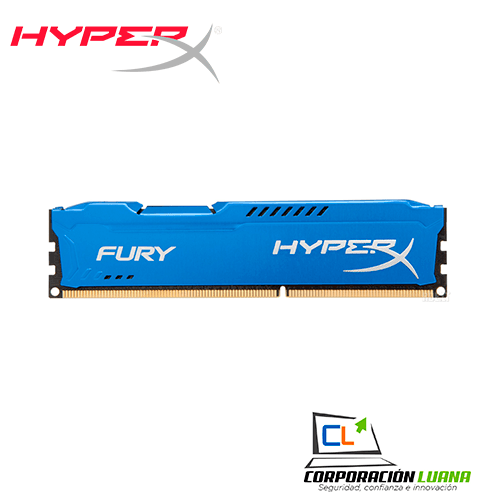 MEMORIA RAM KINGSTON FURY 8GB 1600 MHZ ( HX316C10F/8 ) DDR3 | AZUL