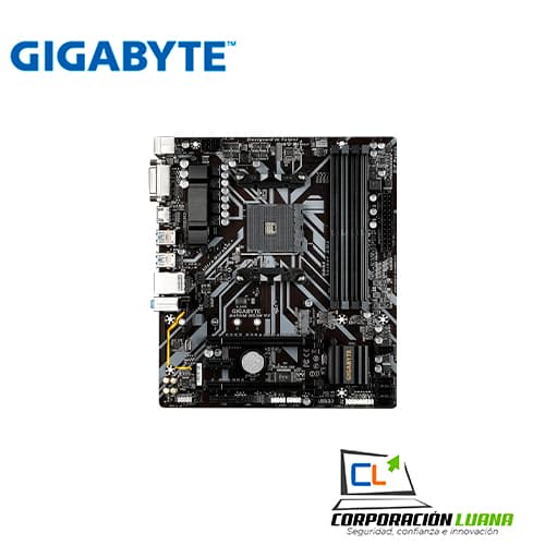 Imagen de MOTHERBOARD GIGABYTE B450M DS3H V2 ( B450M-DS3H ) AM4 | DDR4 | USB 3.1 | SATA 6.0