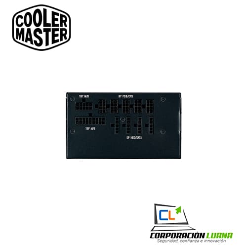 Imagen de FUENTE DE PODER COOLER MASTER MWE V2 ( MPE-8501-AFAAG-U2 ) 850W | 80 PLUS GOLD | FULL- MODULAR