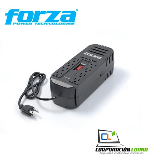 Foto del producto ESTABILIZADOR FORZA 8 TOMAS ( FVR-2202 ) 2200VA                                                                                                       