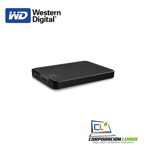 Imagen de DISCO DURO EXTERNO WESTER DIGITAL 2TB ELEMENTS ( WDBU6Y0020BBK-EB ) NEGRO                                                                             