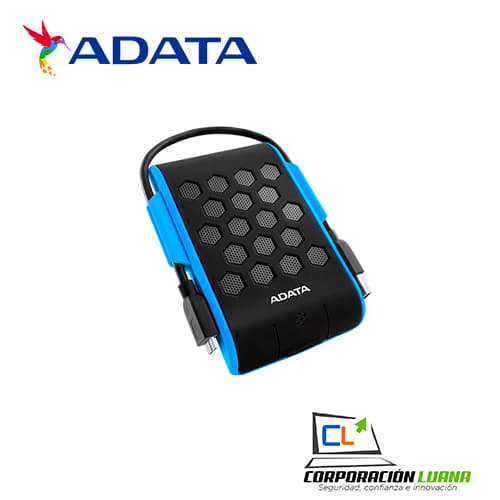 Imagen de DISCO DURO EXTERNO ADATA HD720 1TB ( AHD720-1TU31-CBL ) NEGRO C/ AZUL | USB 3.0 | ANTI GOLPE