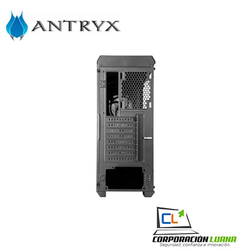 Imagen de CASE ANTRYX FX SENTRY ( AC-FX260K-T3DR ) S/FUENTE | NEGRO | 1 VENTANA ACRILICO | | LED- ARGB X3