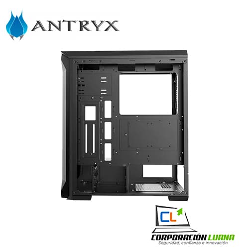 Imagen de CASE ANTRYX FX SENTRY ( AC-FX260K-T3DR ) S/FUENTE | NEGRO | 1 VENTANA ACRILICO | | LED- ARGB X3