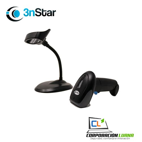 Imagen de 3NSTAR SC050 LECTOR DE CÓDIGO DE BARRAS 1D - INCLUYE CABLE USB Y BASE (SC050)                                                                         