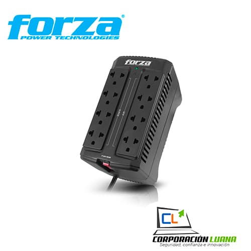 Foto del producto ESTABILIZADOR FORZA 8 TOMAS ( FVR-902 ) 900VA