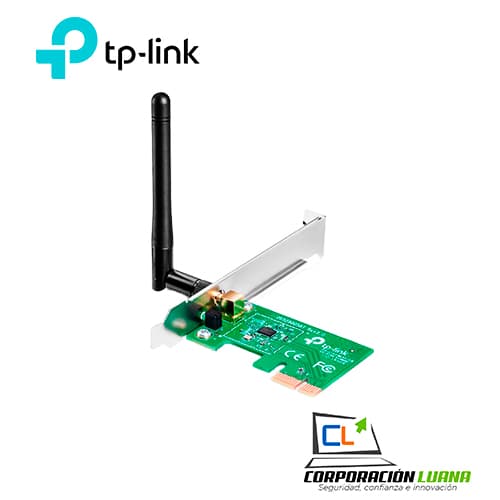 Imagen de ADAPTADOR PCI EXPRESS INALAMBRICO TP-LINK ( TL-WN781ND ) 150MBPS