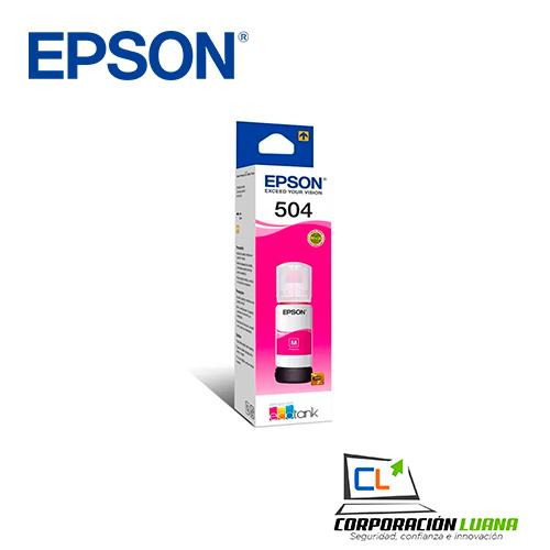 TINTA EPSON  T504320-AL 504 MAGENTA ( C13T03N32A ) L4150 / L4160 / L6171 + | 70ML