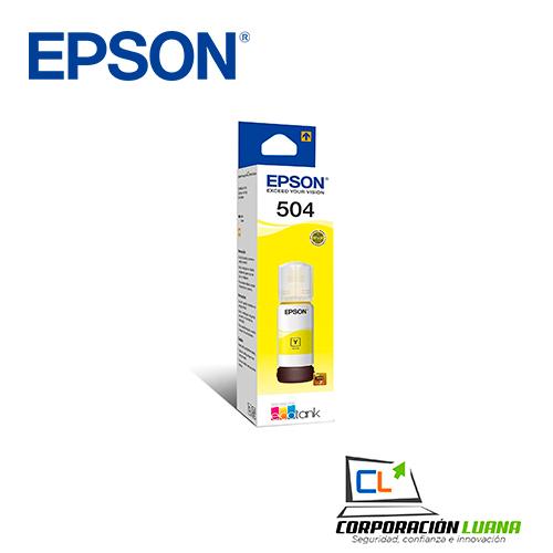 TINTA EPSON  T504420-AL 504 AMARILLO ( C13T03N42A ) L4150 / L4160 / L6171 + | 70ML