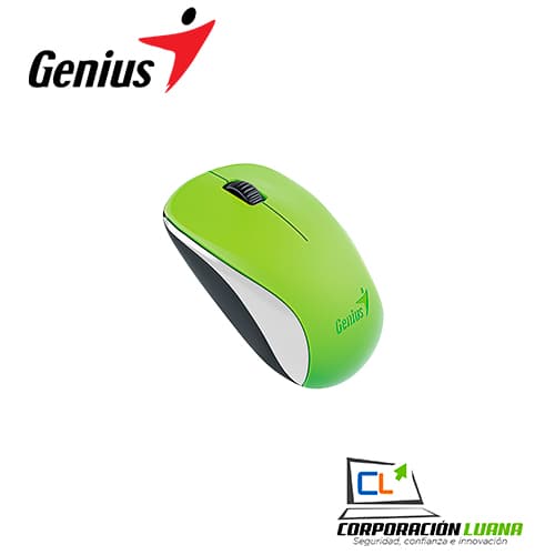Foto del producto MOUSE INALAMBRICO GENIUS NX-7000 ( 31030027404 ) BLUEEYE VERDE