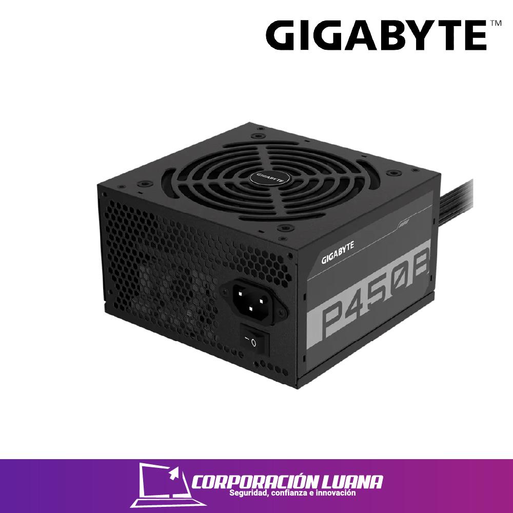 FUENTE DE PODER GIGABYTE P450B ( GP-P450B ) 450W | 80 PLUS BRONZE