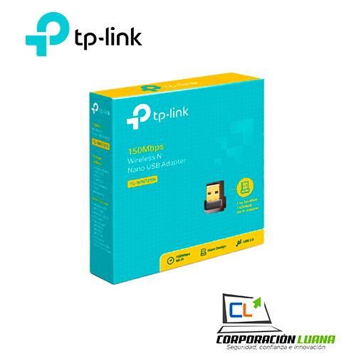 ADAPTADOR DE RED INALAMBRICO TP-LINK ( TL-WN725N ) 150MBPS | 2.4GHZ