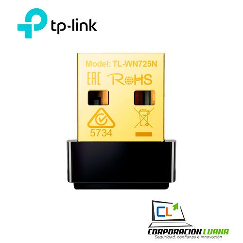 ADAPTADOR DE RED INALAMBRICO TP-LINK ( TL-WN725N ) 150MBPS | 2.4GHZ