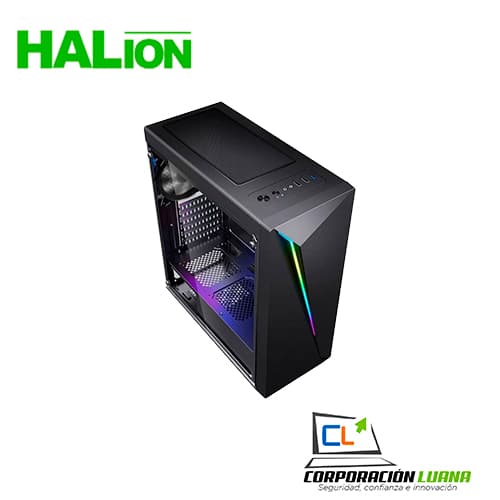 Imagen de CASE GAMER HALION FLASH-CF 500W REAL NG RGB V TEM AEHAFLCF