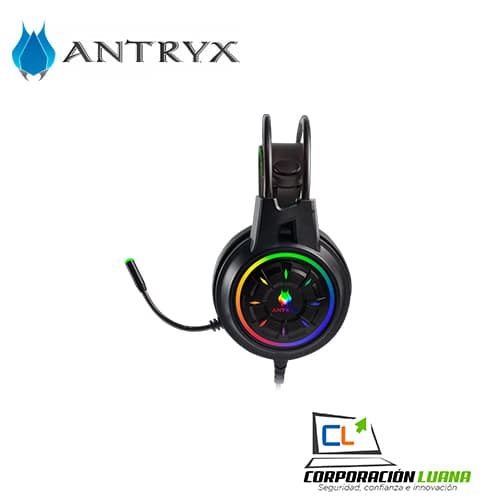 Imagen de AUDIFONO C/MICROFONO ANTRYX CHROME STORM GH-520 2.1(ACS-GH520K)