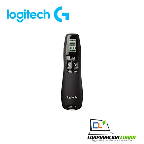 Foto del producto PUNTERO LOGITECH R800 WIRELESS 30M GREEN LASER ( 910-001350 )