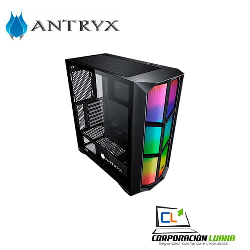 Imagen de CASE ANTRYX RX 470 ( AC-RX470K ) S/FUENTE | 1 FAN ARGB | VIDRIO TEMPLADO