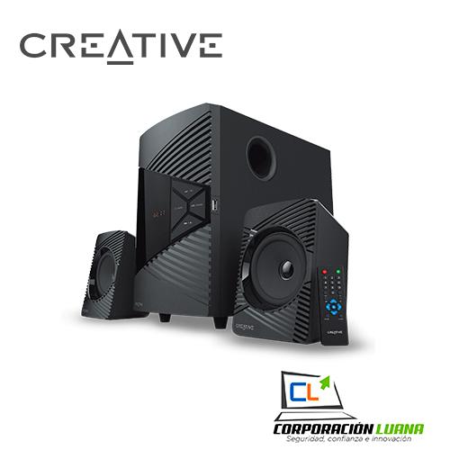 PARLANTE CREATIVE E2500 2.1 BLACK ( 51MF0485AA001 )