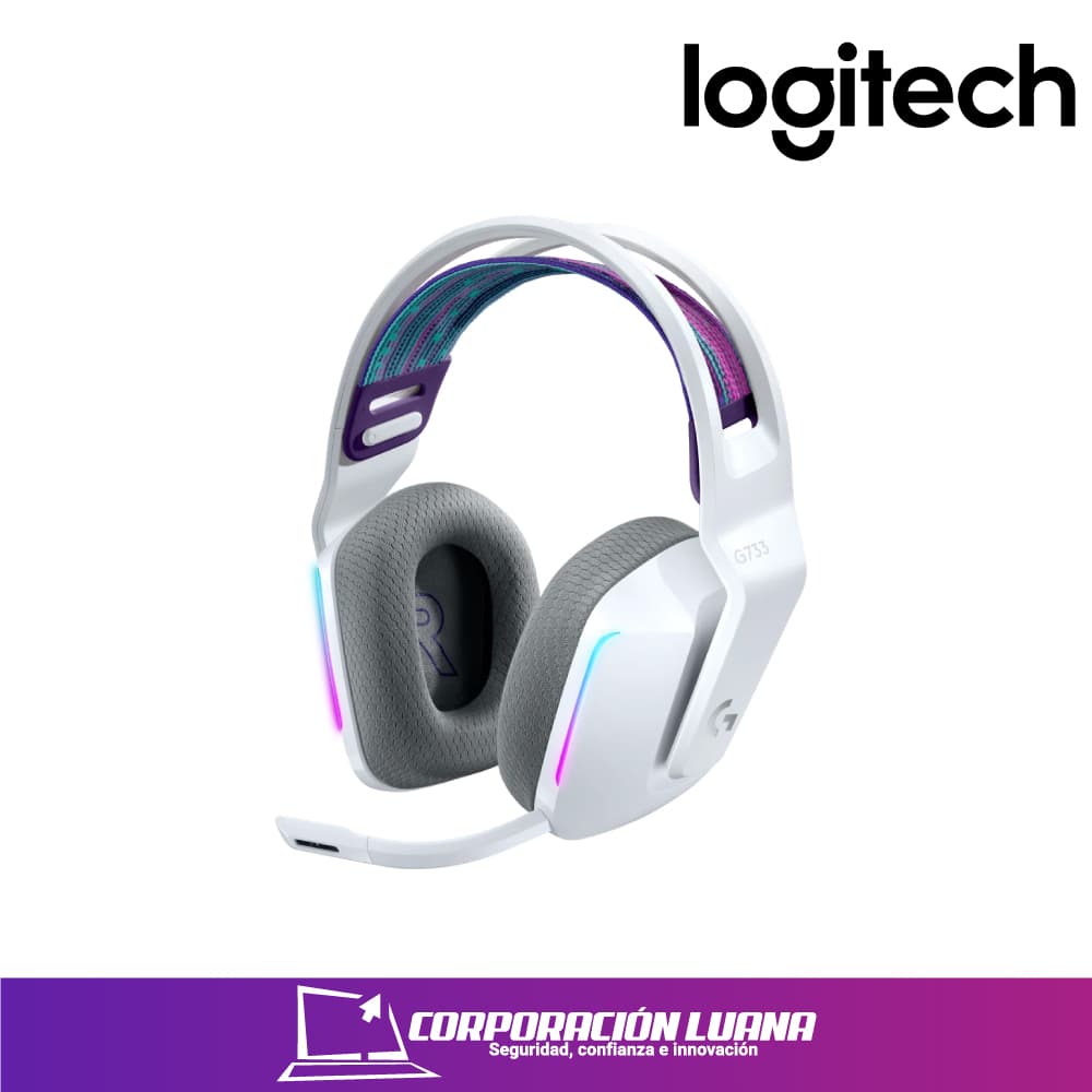 Foto del producto AUDIFONOS C/MICROFONO LOGITECH G733 LIGHTSPEED ( 981-000882 ) WHITE