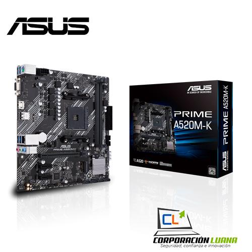 MOTHERBOARD ASUS PRIME A520M K ( A520M-K ) AM4 | DDR4