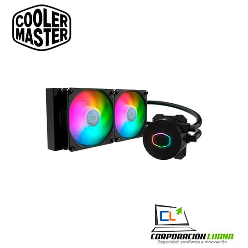Foto del producto REFRIGERACION LIQUIDA COOLER MASTER MASTERLIQUID ML240L V2 ARGB (MLW-D24M-A18PA-R2)