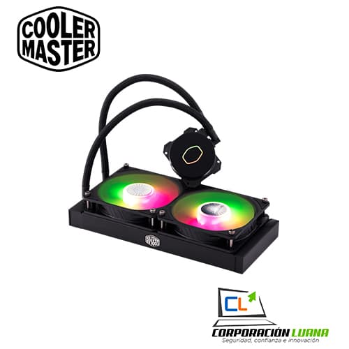 Imagen de REFRIGERACION LIQUIDA COOLER MASTER MASTERLIQUID ML240L V2 ARGB (MLW-D24M-A18PA-R2)