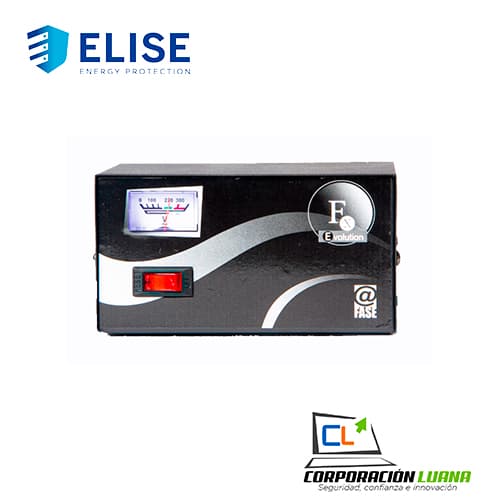 Foto del producto ESTABILIZADOR SOLIDO ELISE FX-EVOLUTION ( MOD.FXE-10 ) 4 TOMAS | 1.0KVA - 220VAC | 1 TOMA BY-PASS
