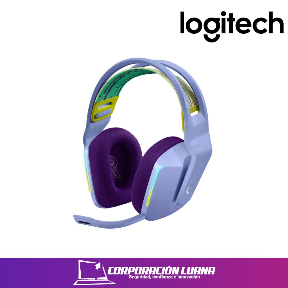 Foto del producto AUDIFONOS C/MICROFONO LOGITECH G733 LIGHTSPEED ( 981-000889 ) LILAC