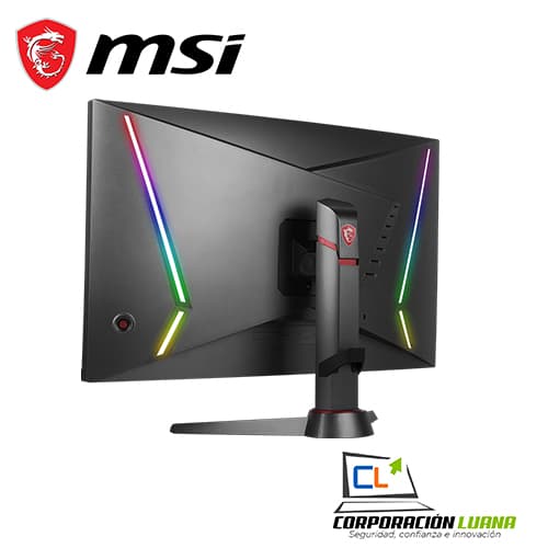 Imagen de MONITOR GAMER MSI 24" OPTIX ( MAG240CR ) CURVO | FHD - 1MS | HDMI - DP