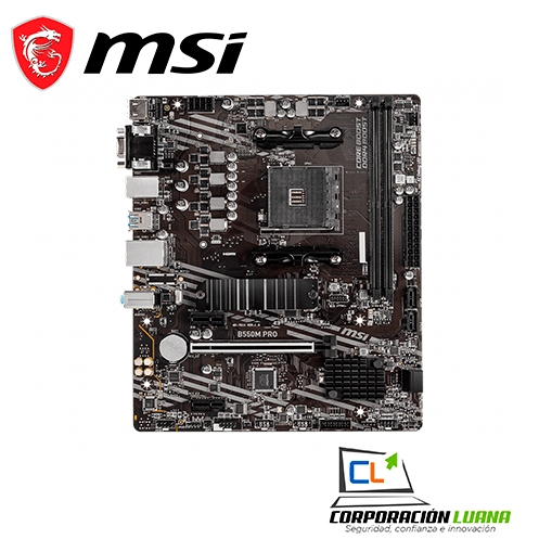 MOTHERBOARD MSI B550M PRO 2 ( M-B550M-PRO-2 ) AM4 | DDR4