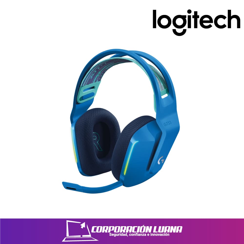 Foto del producto AUDIFONOS C/MICROFONO LOGITECH G733 LIGHTSPEED ( 981-000942 ) BLUE