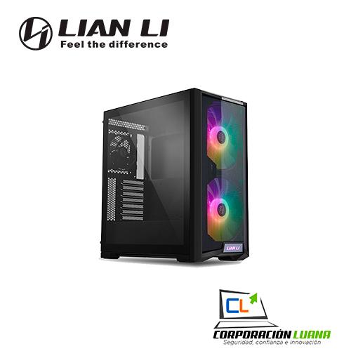 CASE LIAN LI LANCOOL 215 ( LANCOOL-215 ) S/FUENTE | NEGRO | 2 FAN ARGB