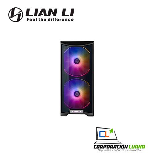 CASE LIAN LI LANCOOL 215 ( LANCOOL-215 ) S/FUENTE | NEGRO | 2 FAN ARGB