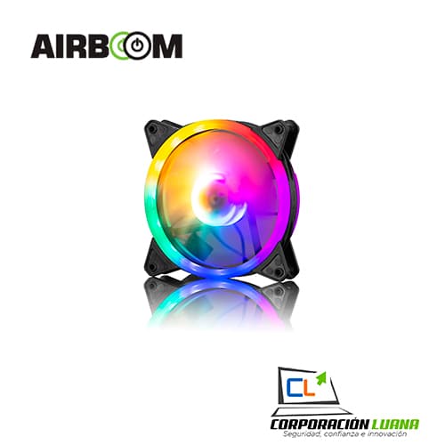 Foto del producto COOLER PARA CASE AIRBOOM AUREOLA ( AB111 ) DOBLE HALO | RAINBOW