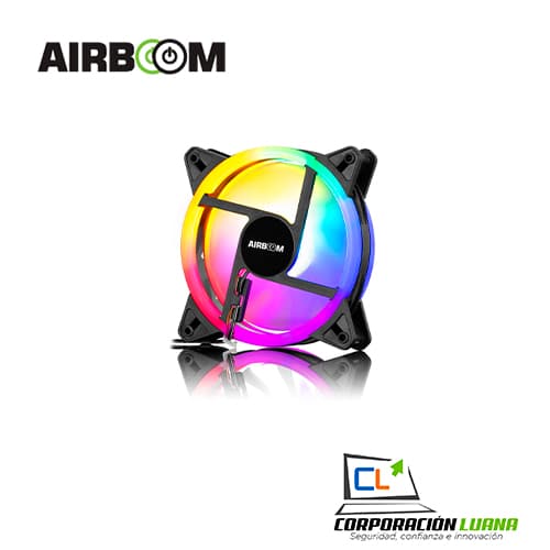 Imagen de COOLER PARA CASE AIRBOOM AUREOLA ( AB111 ) DOBLE HALO | RAINBOW