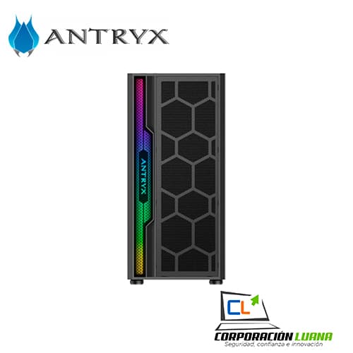 Imagen de CASE C/FUENTE B500W ANTRYX XTREME NC-251, C/CINTA LED, VIDRIOTEMPLADO (AC-XNC251K-500CP)