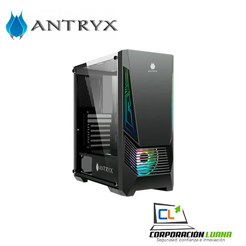 CASE C/FUENTE B500W ANTRYX XTREME NC-257, ARGB FAN, VIDRIOTEMPLADO (AC-XNC257K-500CP)