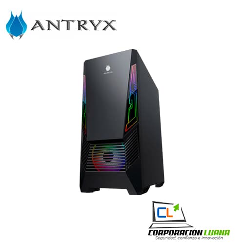 Imagen de CASE C/FUENTE B500W ANTRYX XTREME NC-257, ARGB FAN, VIDRIOTEMPLADO (AC-XNC257K-500CP)