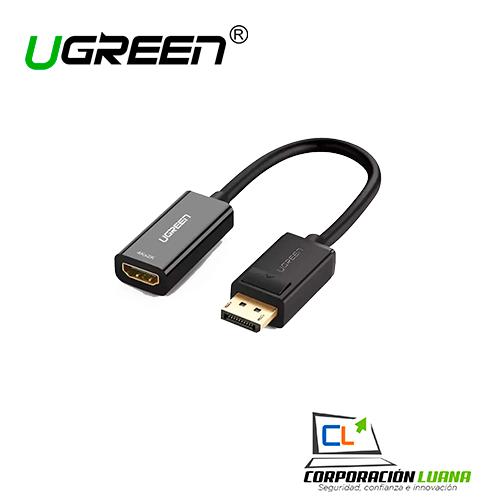 ADAPTADOR DP A HDMI UGREEN ( 40363 ) 4K@30HZ