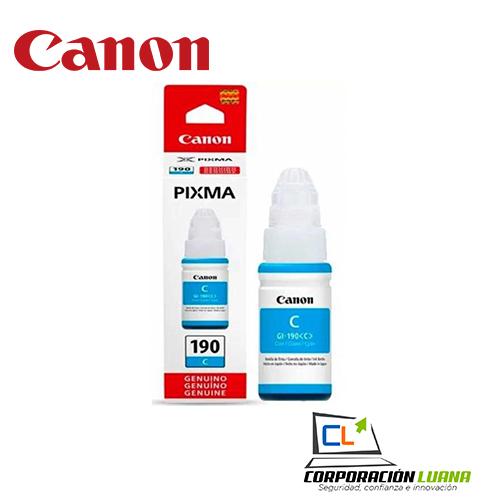 TINTA DE IMPRESORA CANON 190 CIAN ( GL-190C )