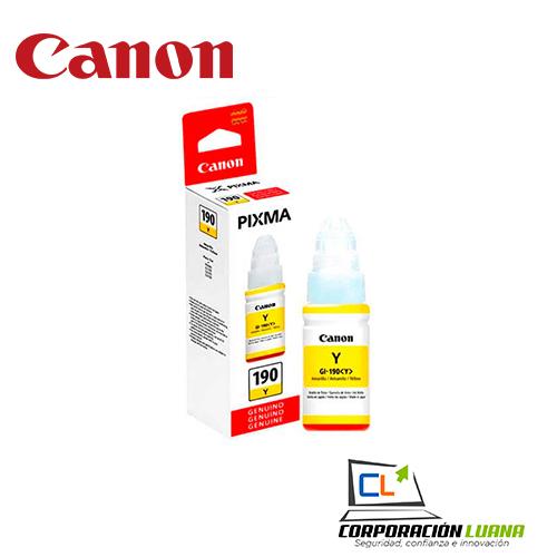 TINTA DE IMPRESORA CANON 190 YELLOW ( GL-190Y )