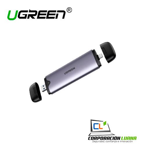 ADAPTADOR M.2 NVME UGREEN ( 70532 ) STAND USB C 10GBPS