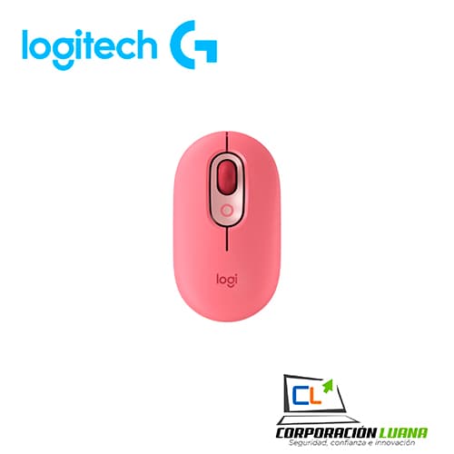 Foto del producto MOUSE INALAMBRICO LOGITECH POP MOUSE ( 910-006545 ) ROSA